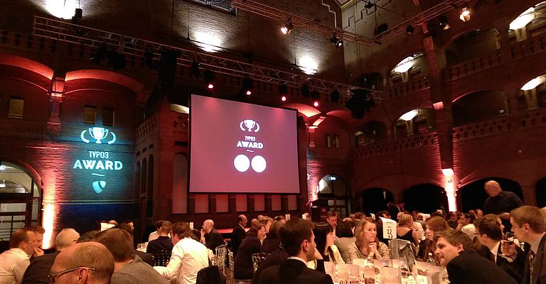 TYPO3 Award Festsaal im Beurs van Berlage